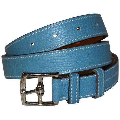 hermes belt baby blue|hermes belts for women.